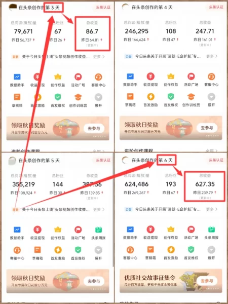 3分钟一篇微头条，用了这个方法后，月入9000+（附详细教程）-网络变现指南